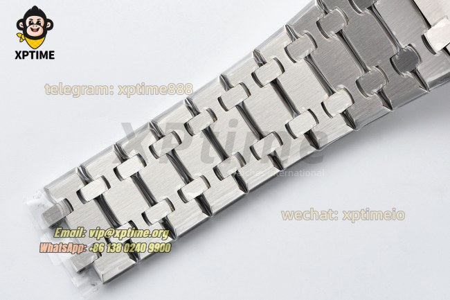 Royal Oak 15500 41mm ZF Black/Stick on SS/SS Bracelet V3 A4302 Super Clone Royal Oak 15500 41mm ZF Black/Stick on SS/SS Bracelet V3 A4302 Super Clone