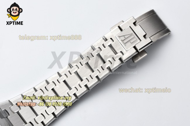 Royal Oak 15450 37mm ZF White/Stick on SS/SS Bracelet SA3120 Super Clone Royal Oak 15450 37mm ZF White/Stick on SS/SS Bracelet SA3120 Super Clone