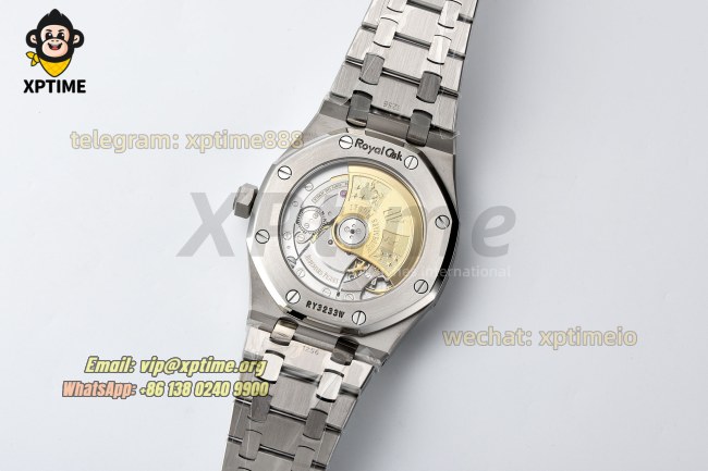 Royal Oak 15450 37mm ZF White/Stick on SS/SS Bracelet SA3120 Super Clone Royal Oak 15450 37mm ZF White/Stick on SS/SS Bracelet SA3120 Super Clone