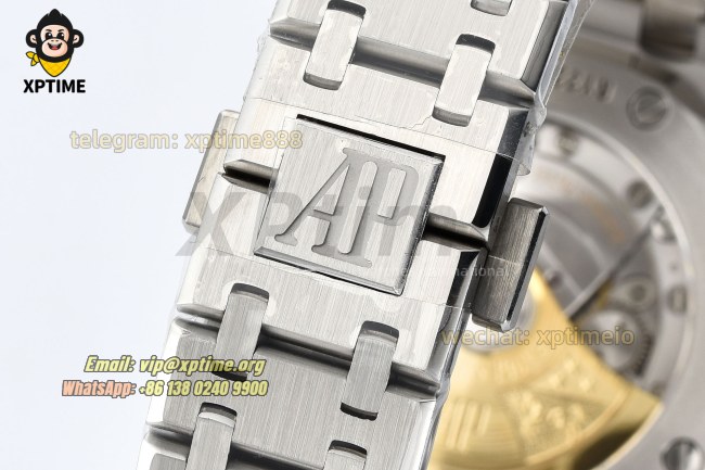 Royal Oak 15450 37mm ZF White/Stick on SS/SS Bracelet SA3120 Super Clone Royal Oak 15450 37mm ZF White/Stick on SS/SS Bracelet SA3120 Super Clone