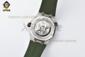 Royal Oak Offshore Diver 15720 42mm ZF Green/Stick on SS/RU Strap A4308 Royal Oak Offshore Diver 15720 42mm ZF Green/Stick on SS/RU Strap A4308