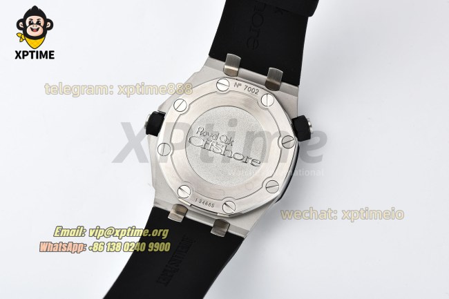 Royal Oak Offshore Diver 15703 42mm ZF Black/Stick on SS/RU Strap SA3120 Super Clone Royal Oak Offshore Diver 15703 42mm ZF Black/Stick on SS/RU Strap SA3120 Super Clone