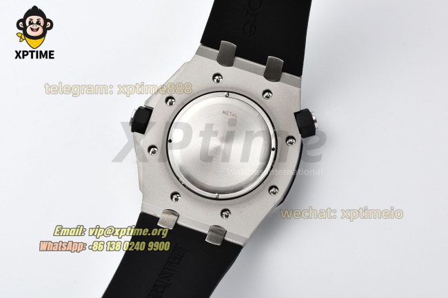 Royal Oak Offshore Diver 15703 42mm ZF Black/Stick on SS/RU Strap SA3120 Super Clone Royal Oak Offshore Diver 15703 42mm ZF Black/Stick on SS/RU Strap SA3120 Super Clone