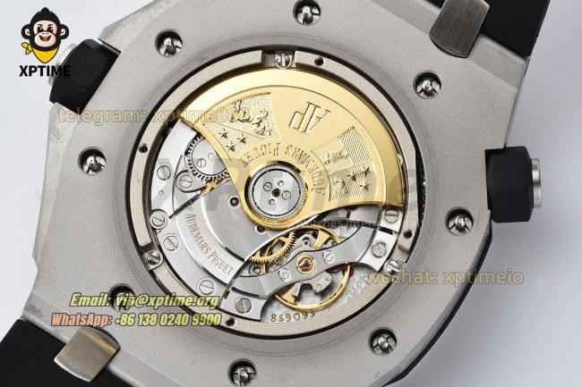 Royal Oak Offshore Diver 15703 42mm ZF Black/Stick on SS/RU Strap SA3120 Super Clone Royal Oak Offshore Diver 15703 42mm ZF Black/Stick on SS/RU Strap SA3120 Super Clone