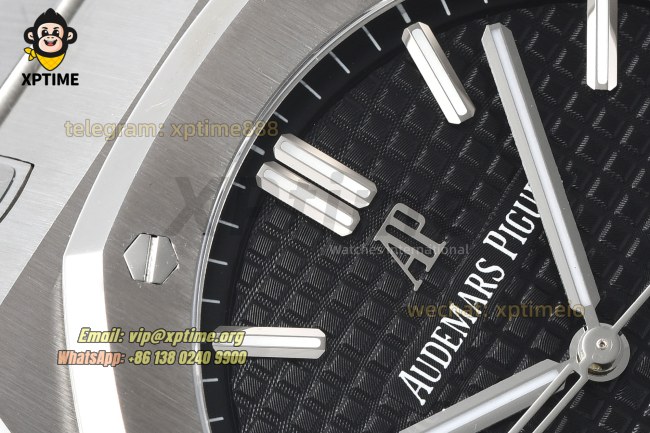 Royal Oak 15500 41mm ZF Black/Stick on SS/SS Bracelet V3 A4302 Super Clone Royal Oak 15500 41mm ZF Black/Stick on SS/SS Bracelet V3 A4302 Super Clone