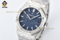 Royal Oak 15500 41mm ZF Blue/Stick on SS/SS Bracelet V3 A4302 Super Clone Royal Oak 15500 41mm ZF Blue/Stick on SS/SS Bracelet V3 A4302 Super Clone