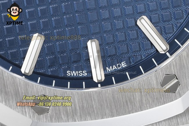 Royal Oak 15500 41mm ZF Blue/Stick on SS/SS Bracelet V3 A4302 Super Clone Royal Oak 15500 41mm ZF Blue/Stick on SS/SS Bracelet V3 A4302 Super Clone