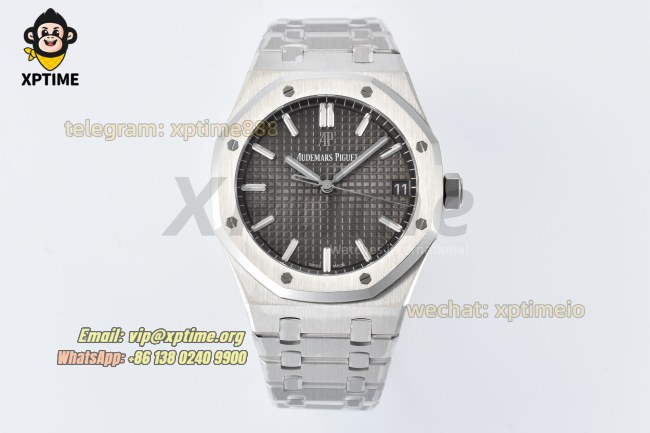 Royal Oak 15500 41mm ZF Gray/Stick on SS/SS Bracelet V3 A4302 Super Clone Royal Oak 15500 41mm ZF Gray/Stick on SS/SS Bracelet V3 A4302 Super Clone