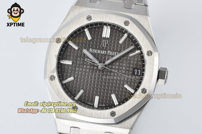Royal Oak 15500 41mm ZF Gray/Stick on SS/SS Bracelet V3 A4302 Super Clone Royal Oak 15500 41mm ZF Gray/Stick on SS/SS Bracelet V3 A4302 Super Clone