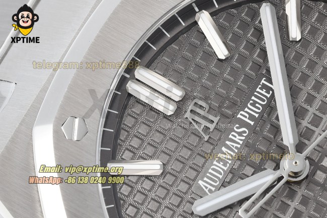 Royal Oak 15500 41mm ZF Gray/Stick on SS/SS Bracelet V3 A4302 Super Clone Royal Oak 15500 41mm ZF Gray/Stick on SS/SS Bracelet V3 A4302 Super Clone