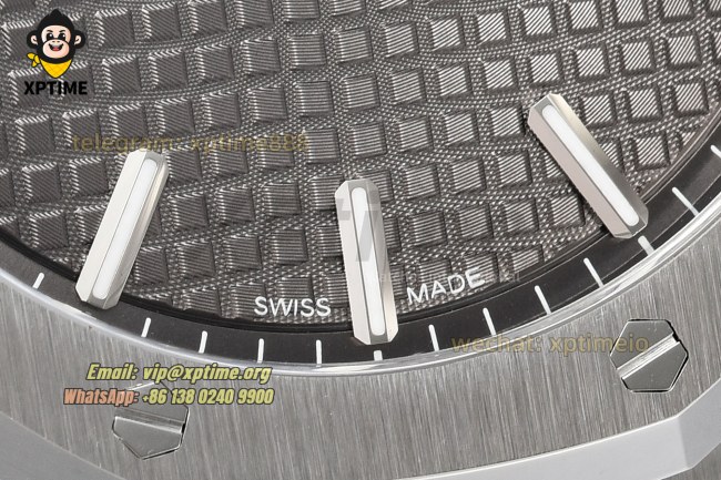 Royal Oak 15500 41mm ZF Gray/Stick on SS/SS Bracelet V3 A4302 Super Clone Royal Oak 15500 41mm ZF Gray/Stick on SS/SS Bracelet V3 A4302 Super Clone