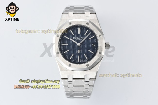 Royal Oak 16202 39mm ZF Blue/Stick on SS/SS Bracelet V2 A7121 Royal Oak 16202 39mm ZF Blue/Stick on SS/SS Bracelet V2 A7121