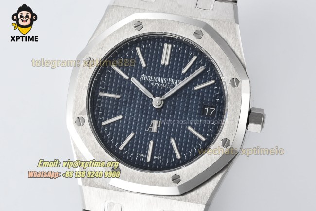 Royal Oak 16202 39mm ZF Blue/Stick on SS/SS Bracelet V2 A7121 Royal Oak 16202 39mm ZF Blue/Stick on SS/SS Bracelet V2 A7121