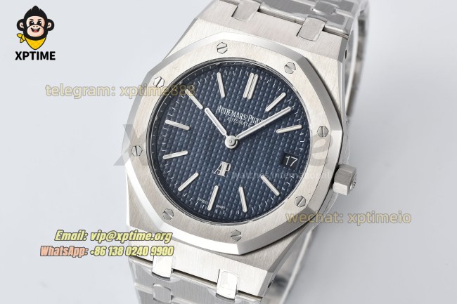 Royal Oak 16202 39mm ZF Blue/Stick on SS/SS Bracelet V2 A7121 Royal Oak 16202 39mm ZF Blue/Stick on SS/SS Bracelet V2 A7121
