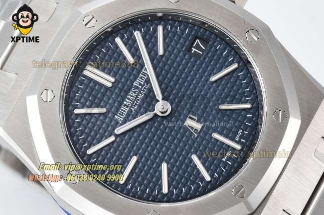 Royal Oak 16202 39mm ZF Blue/Stick on SS/SS Bracelet V2 A7121 Royal Oak 16202 39mm ZF Blue/Stick on SS/SS Bracelet V2 A7121