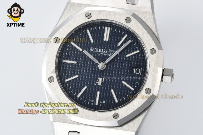 Royal Oak 15202 39mm ZF Blue/Stick on SS/SS Bracelet Cal.2121 Royal Oak 15202 39mm ZF Blue/Stick on SS/SS Bracelet Cal.2121