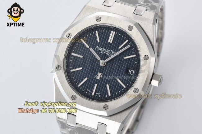 Royal Oak 15202 39mm ZF Blue/Stick on SS/SS Bracelet Cal.2121 Royal Oak 15202 39mm ZF Blue/Stick on SS/SS Bracelet Cal.2121