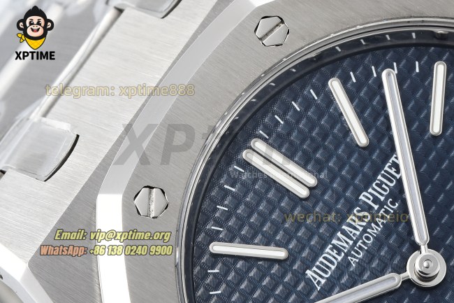 Royal Oak 15202 39mm ZF Blue/Stick on SS/SS Bracelet Cal.2121 Royal Oak 15202 39mm ZF Blue/Stick on SS/SS Bracelet Cal.2121