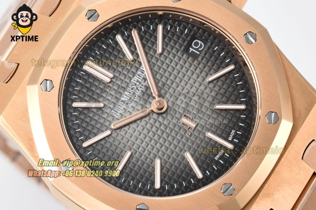 Royal Oak 16202 39mm ZF Gray/Stick on RG/RG Bracelet V2 A7121 Royal Oak 16202 39mm ZF Gray/Stick on RG/RG Bracelet V2 A7121