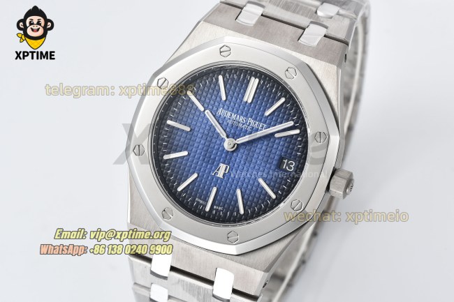 Royal Oak 15202 39mm ZF Gradient Blue/Stick on TI/TI Bracelet Cal.2121 Royal Oak 15202 39mm ZF Gradient Blue/Stick on TI/TI Bracelet Cal.2121