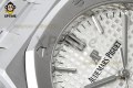 Royal Oak 15450 37mm ZF White/Stick on SS/SS Bracelet SA3120 Super Clone Royal Oak 15450 37mm ZF White/Stick on SS/SS Bracelet SA3120 Super Clone