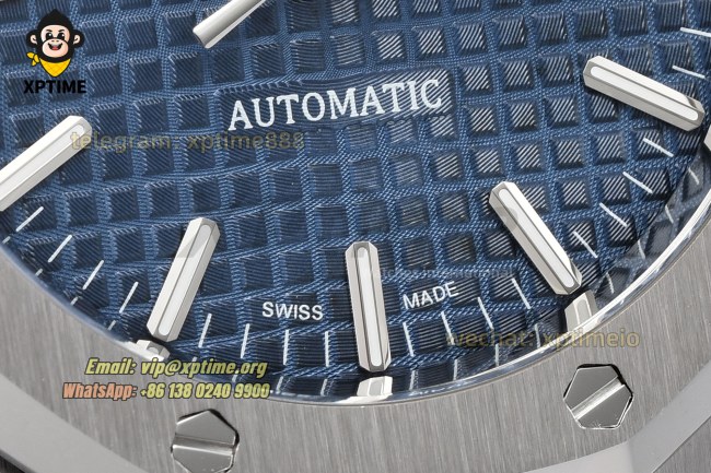 Royal Oak 15450 37mm ZF Blue/Stick on SS/SS Bracelet SA3120 Super Clone Royal Oak 15450 37mm ZF Blue/Stick on SS/SS Bracelet SA3120 Super Clone