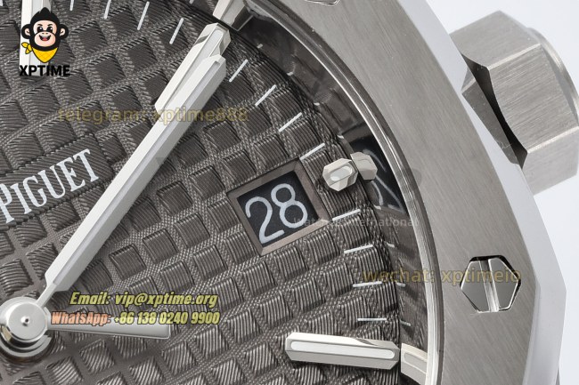 Royal Oak 15450 37mm ZF Gray/Stick on SS/SS Bracelet SA3120 Super Clone Royal Oak 15450 37mm ZF Gray/Stick on SS/SS Bracelet SA3120 Super Clone
