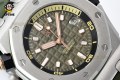 Royal Oak Offshore Diver 15720 42mm ZF Green/Stick on SS/RU Strap A4308 Royal Oak Offshore Diver 15720 42mm ZF Green/Stick on SS/RU Strap A4308