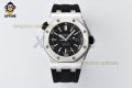 Royal Oak Offshore Diver 15703 42mm ZF Black/Stick on SS/RU Strap SA3120 Super Clone Royal Oak Offshore Diver 15703 42mm ZF Black/Stick on SS/RU Strap SA3120 Super Clone