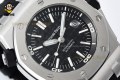 Royal Oak Offshore Diver 15703 42mm ZF Black/Stick on SS/RU Strap SA3120 Super Clone Royal Oak Offshore Diver 15703 42mm ZF Black/Stick on SS/RU Strap SA3120 Super Clone