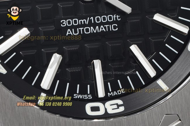 Royal Oak Offshore Diver 15703 42mm ZF Black/Stick on SS/RU Strap SA3120 Super Clone Royal Oak Offshore Diver 15703 42mm ZF Black/Stick on SS/RU Strap SA3120 Super Clone