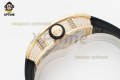 RM07-01 Ladies 31.5mm ZF RG Red/Full Damond Sketelon on RG/RU Strap CRMA2 RM07-01 Ladies 31.5mm ZF RG Red/Full Damond Sketelon on RG/RU Strap CRMA2
