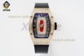 RM07-01 Ladies 31.5mm ZF RG Red/Full Damond Sketelon on RG/RU Strap CRMA2 RM07-01 Ladies 31.5mm ZF RG Red/Full Damond Sketelon on RG/RU Strap CRMA2
