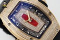 RM07-01 Ladies 31.5mm ZF RG Red/Full Damond Sketelon on RG/RU Strap CRMA2 RM07-01 Ladies 31.5mm ZF RG Red/Full Damond Sketelon on RG/RU Strap CRMA2