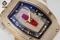 RM07-01 Ladies 31.5mm ZF RG Red/Full Damond Sketelon on RG/RU Strap CRMA2 RM07-01 Ladies 31.5mm ZF RG Red/Full Damond Sketelon on RG/RU Strap CRMA2