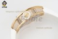 RM07-01 Ladies 31.5mm ZF RG White/Full Damond Sketelon on RG/RU Strap CRMA2 RM07-01 Ladies 31.5mm ZF RG White/Full Damond Sketelon on RG/RU Strap CRMA2