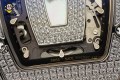 RM07-01 Ladies 31.5mm ZF White/Full Damond Sketelon on SS/Ru Strap CRMA2