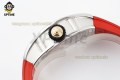 RM07-01 Ladies 31.5mm ZF Red/Damond Sketelon on SS/RU Strap CRMA2 RM07-01 Ladies 31.5mm ZF Red/Damond Sketelon on SS/RU Strap CRMA2