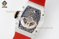 RM07-01 Ladies 31.5mm ZF Red/Damond Sketelon on SS/RU Strap CRMA2 RM07-01 Ladies 31.5mm ZF Red/Damond Sketelon on SS/RU Strap CRMA2