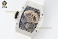 RM07-01 Ladies 31.5mm ZF RG White/Full Damond Sketelon on SS/RU Strap CRMA2 RM07-01 Ladies 31.5mm ZF RG White/Full Damond Sketelon on SS/RU Strap CRMA2