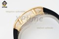 RM07-01 Ladies 31.5mm ZF RG Black/Full Damond Sketelon on RG/RU Strap CRMA2 RM07-01 Ladies 31.5mm ZF RG Black/Full Damond Sketelon on RG/RU Strap CRMA2