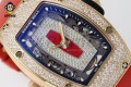 RM07-01 Ladies 31.5mm ZF RG Red/Full Damond Sketelon on RG/RU Strap CRMA2 RM07-01 Ladies 31.5mm ZF RG Red/Full Damond Sketelon on RG/RU Strap CRMA2