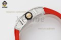 RM07-01 Ladies 31.5mm ZF RG Red/Full Damond Sketelon on SS/RU Strap CRMA2 RM07-01 Ladies 31.5mm ZF RG Red/Full Damond Sketelon on SS/RU Strap CRMA2