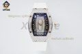 RM07-01 Ladies 31.5mm ZF RG White/Full Damond Sketelon on SS/RU Strap CRMA2 RM07-01 Ladies 31.5mm ZF RG White/Full Damond Sketelon on SS/RU Strap CRMA2