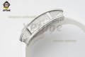 RM07-01 Ladies 31.5mm ZF RG White/Full Damond Sketelon on SS/RU Strap CRMA2 RM07-01 Ladies 31.5mm ZF RG White/Full Damond Sketelon on SS/RU Strap CRMA2