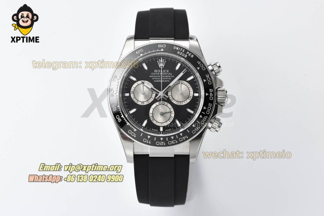 Daytona 126519 40mm VSF Black Gray/Stick on SS/RU Strap DD4131 Super Clone (Weighted) Daytona 126519 40mm VSF Black Gray/Stick on SS/RU Strap DD4131 Super Clone (Weighted)