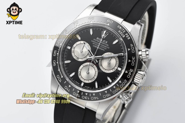 Daytona 126519 40mm VSF Black Gray/Stick on SS/RU Strap DD4131 Super Clone (Weighted) Daytona 126519 40mm VSF Black Gray/Stick on SS/RU Strap DD4131 Super Clone (Weighted)