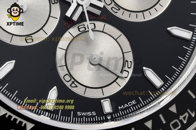 Daytona 126519 40mm VSF Black Gray/Stick on SS/RU Strap DD4131 Super Clone (Weighted) Daytona 126519 40mm VSF Black Gray/Stick on SS/RU Strap DD4131 Super Clone (Weighted)