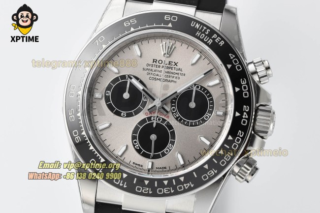 Daytona 126519 40mm VSF Gray Black/Stick on SS/RU Strap DD4131 Super Clone (Weighted) Daytona 126519 40mm VSF Gray Black/Stick on SS/RU Strap DD4131 Super Clone (Weighted)