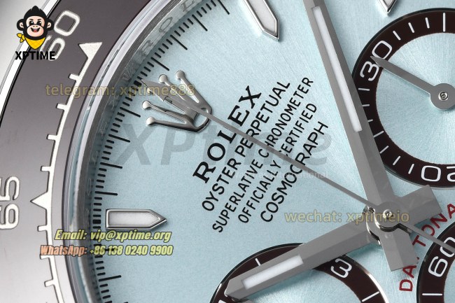Daytona 126506 40mm VSF Ice Blue/Stick on SS/SS Bracelet DD4131 Super Clone (Weighted) Daytona 126506 40mm VSF Ice Blue/Stick on SS/SS Bracelet DD4131 Super Clone (Weighted)